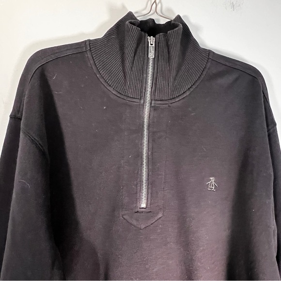PENGUIN Half Zip Sweater Men's‎ Long Sleeve Size large - Picture 4 of 8